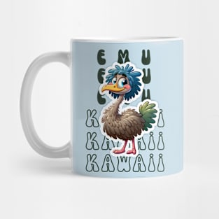 Kawaii Emu Mug